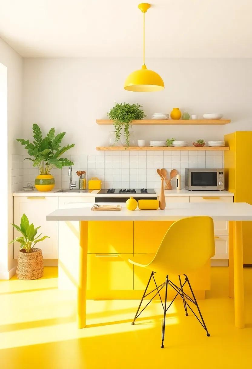 Brightening ⁢Up Your Workspace with Yellow Decor: A Creative Boost