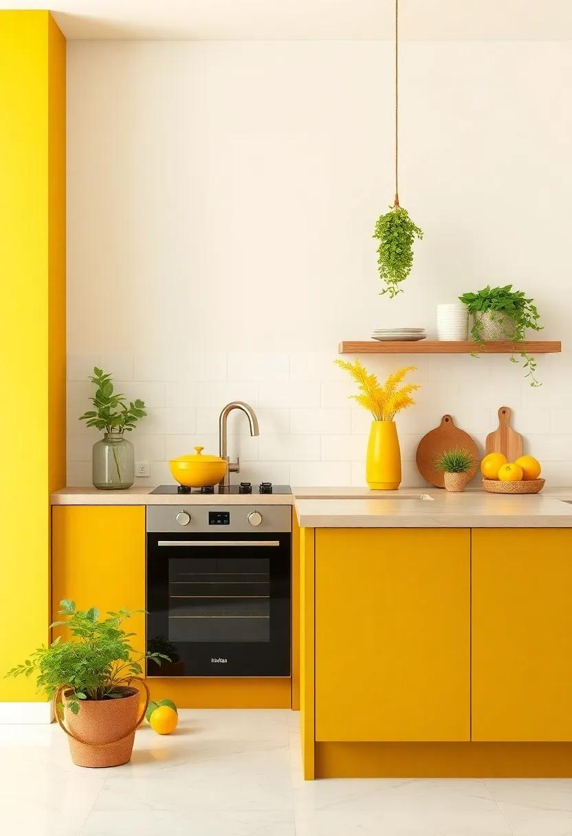 Infusing Nature with⁤ Yellow⁢ Plants and herbs in your Kitchen