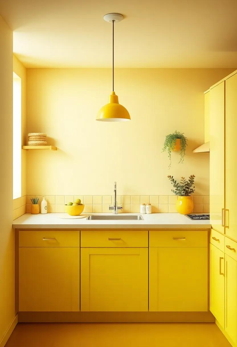 Merging Vintage and Modern: ⁣Yellow Decor Inspirations through Time