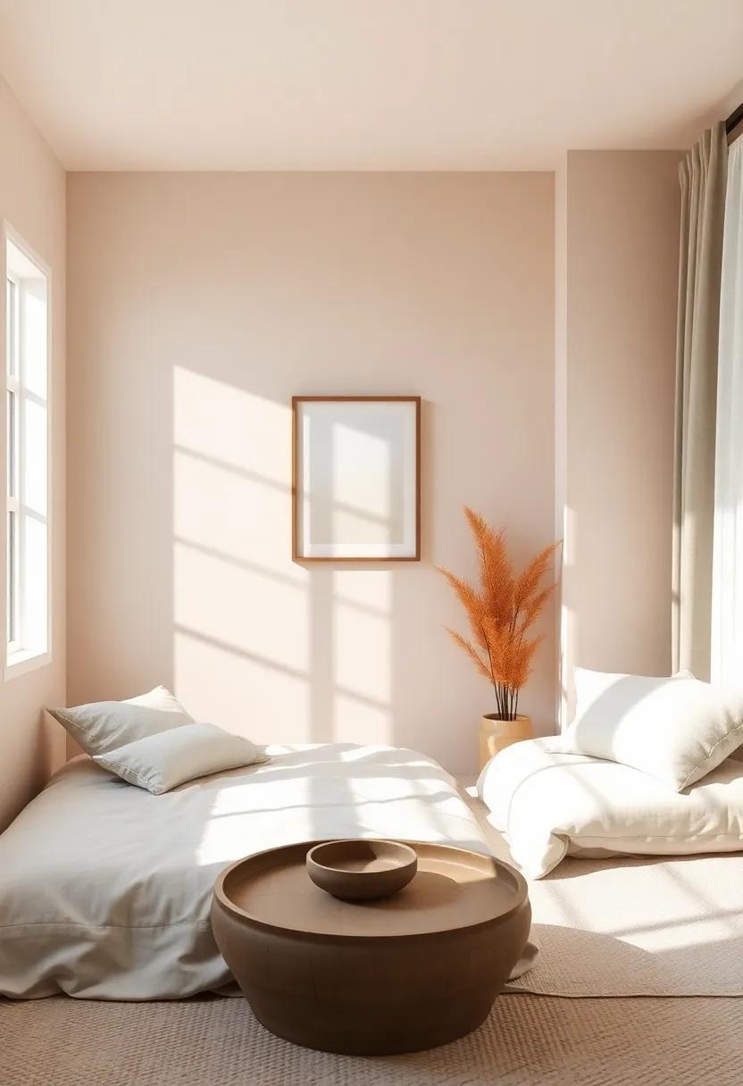 Creating a Calm Color Palette ⁤with Soft Pastels and Earthy Tones ​for a‍ Zen-Inspired ⁢Room