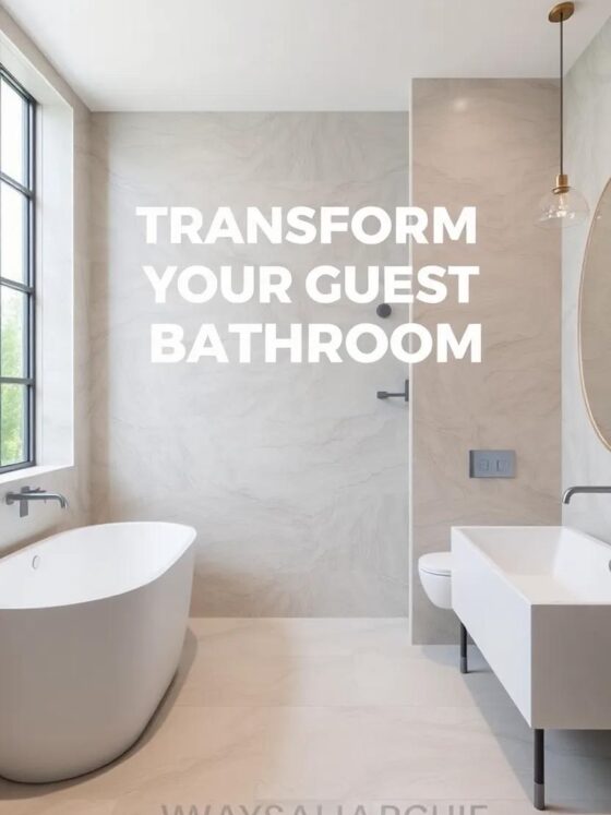 Transform Your Guest Bathroom: Inspiring Floor Tile Ideas for Every Style and Budget