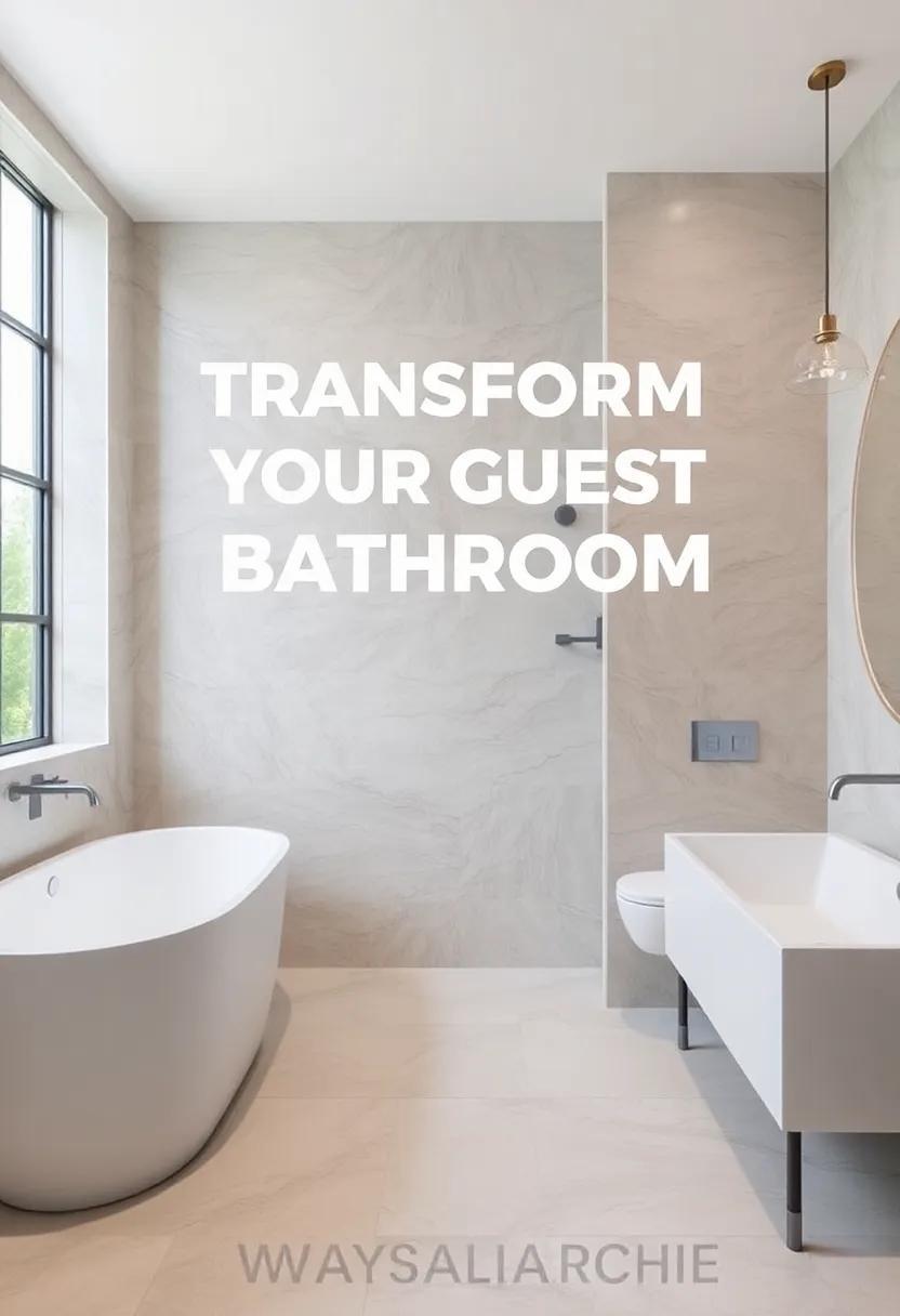 Transform Your Guest Bathroom: Inspiring Floor Tile Ideas for Every Style and Budget