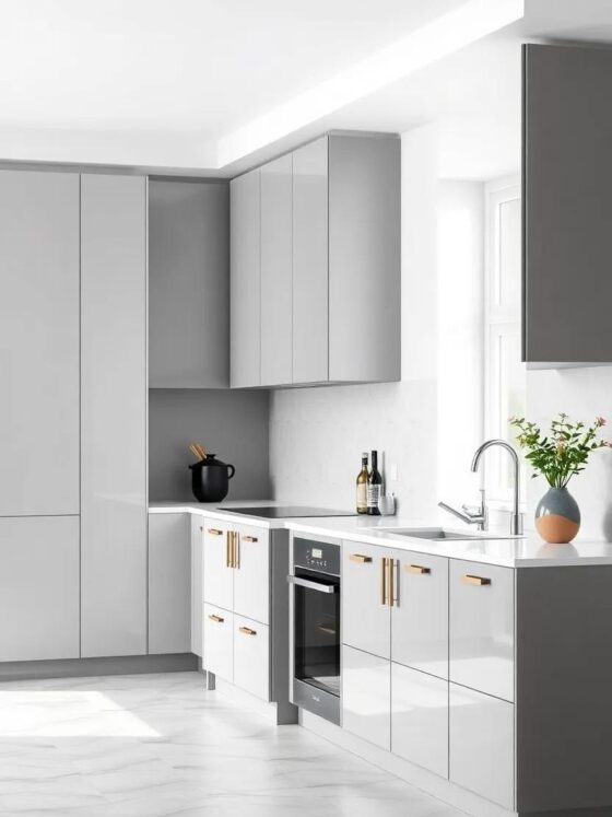 Embracing Elegance: The Versatility of Grey Kitchen Cabinets for Modern Interiors