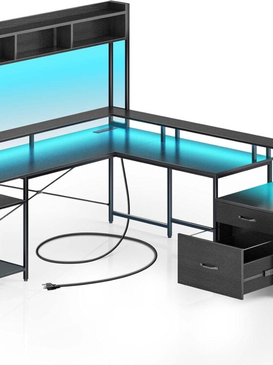 Elevating Workspaces: Our Take on the Rolanstar L-Shaped Desk