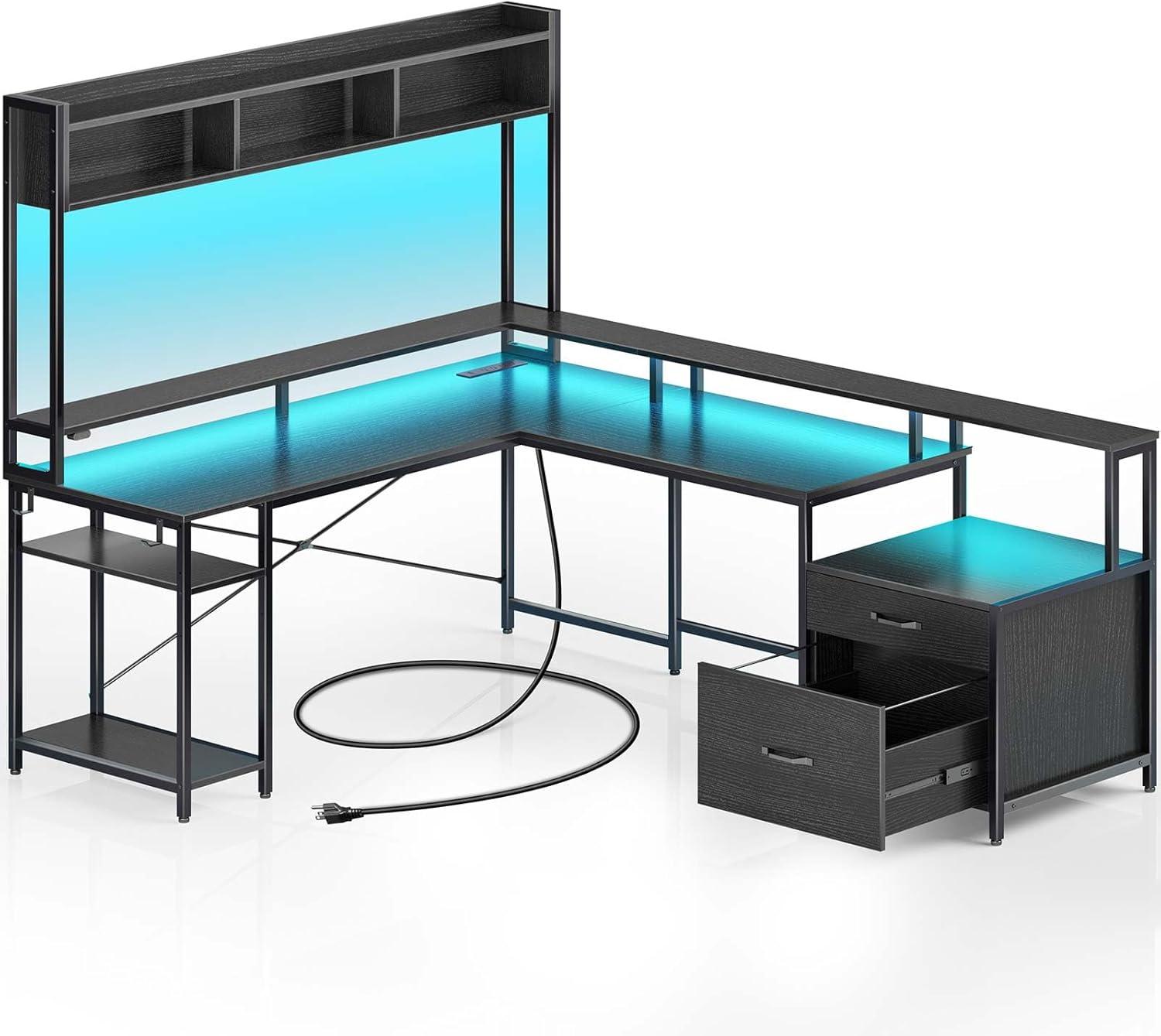 Elevating Workspaces: Our Take on the Rolanstar L-Shaped Desk