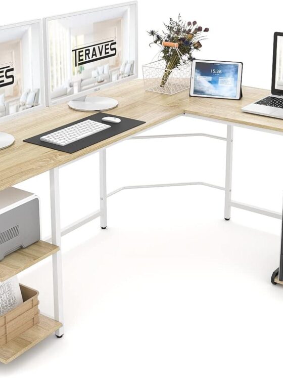 Maximizing Our Space: The Teraves L-Shaped Desk Review