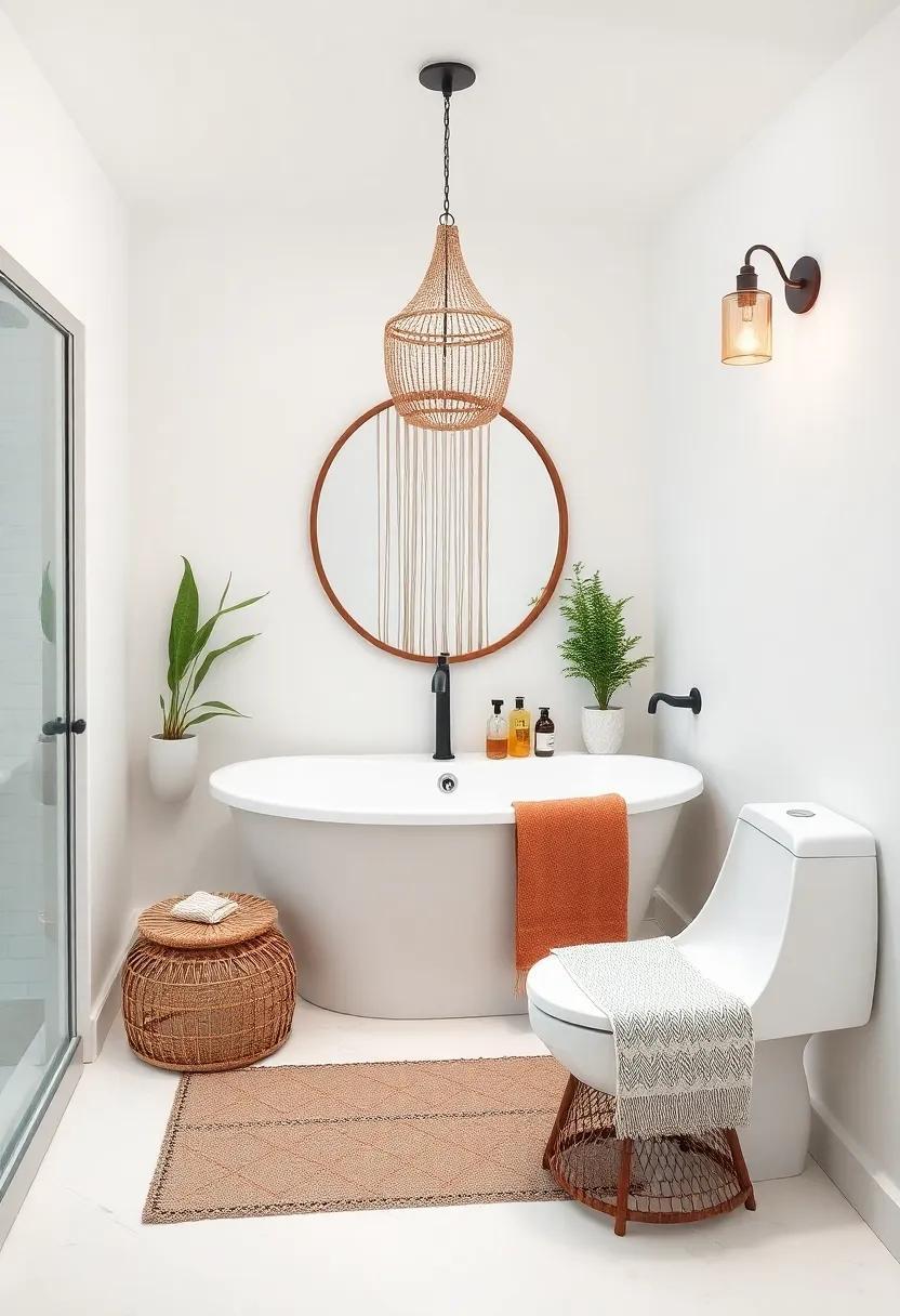 Embracing Serenity: Crafting a Boho Bathroom Oasis for Relaxation and Style