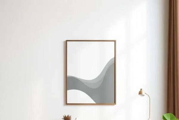 Embrace Simplicity: Transform Your Small Living Room with Minimalist Wall Decor