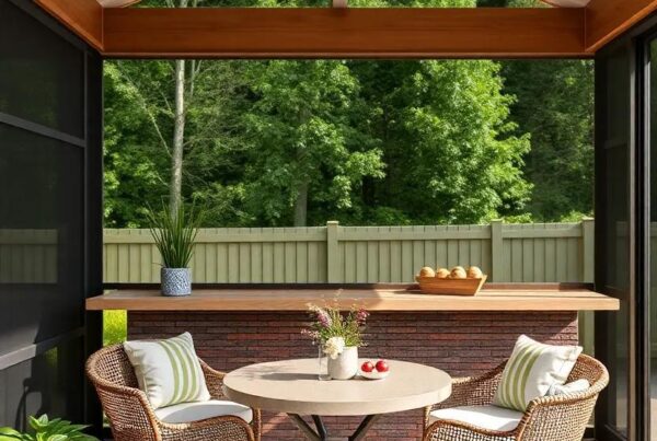 Elevate Your Outdoor Space: DIY Designs for Stylish Screened Porch Bars