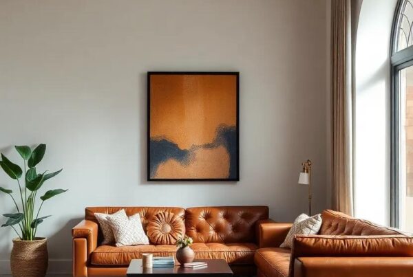 Embracing Eclecticism: The Allure of Warm Leather Furniture in Unique Interiors