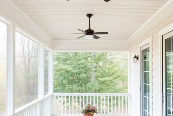 Transform Your Screened Porch: The Timeless Charm of Beadboard Ceiling Panels