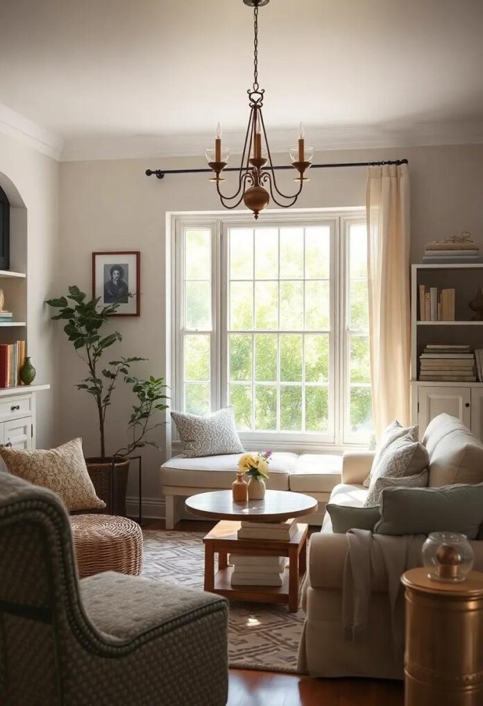 Embracing Charm: Creating a Cozy Reading Nook in Your Vintage Living Room