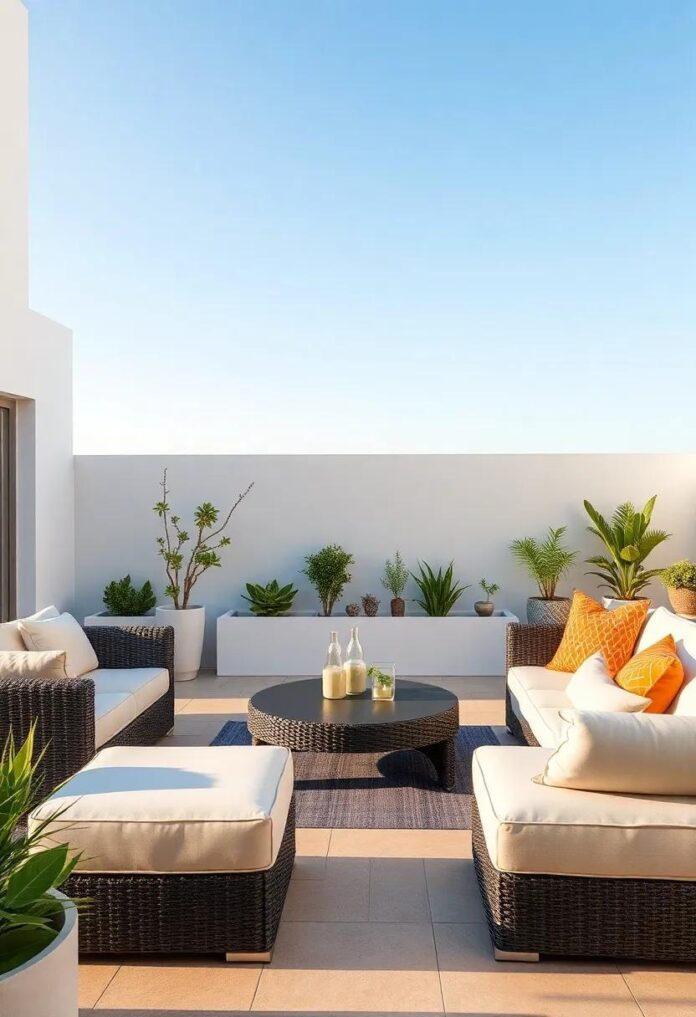 Elevate Your Outdoor Space: Stylish Patio Lounges with Versatile Sectionals