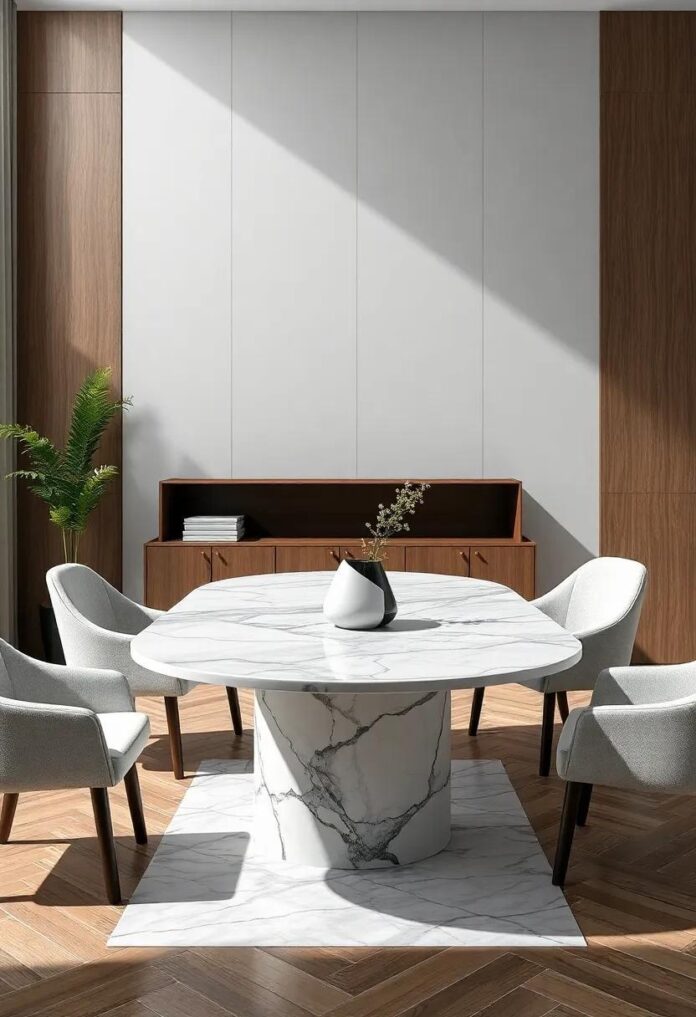 Elevate Your Dining Experience: Inspiring Ideas for Marble Dining Table Designs