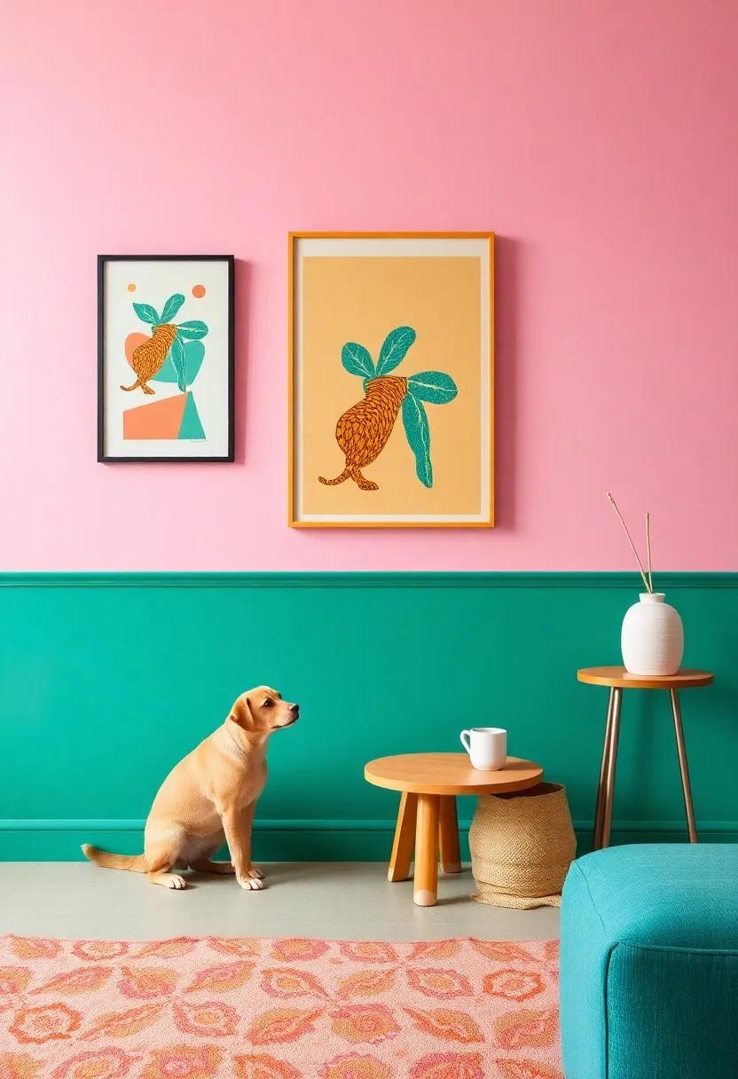 Pets and Prints: Designing a Home That is Lively Yet Functional