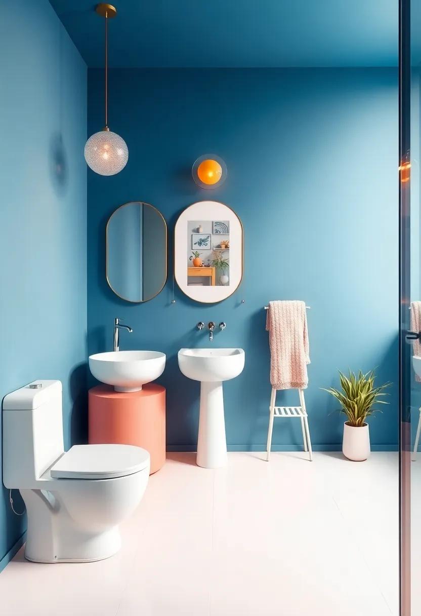 Vibrant Artwork to ‍Infuse Personality and Charm into Your Bathroom