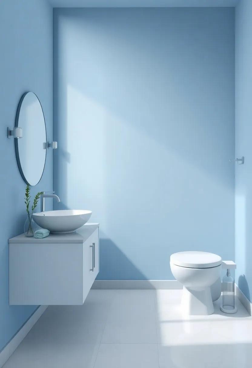 Visualizing Serenity: The Impact⁣ of Classic Blue on Bathroom‌ Ambiance