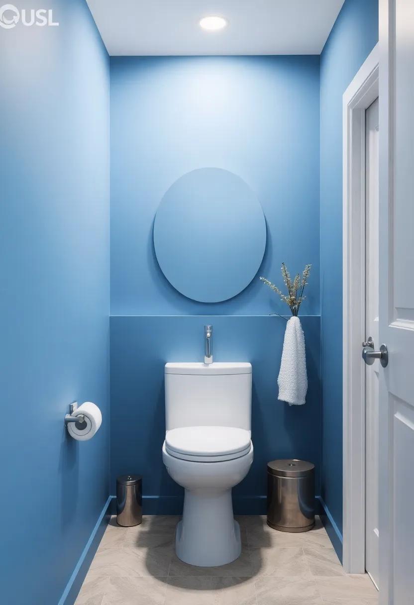 Classic Blue in Small Bathrooms:⁣ Maximizing Space ⁢and⁤ Style