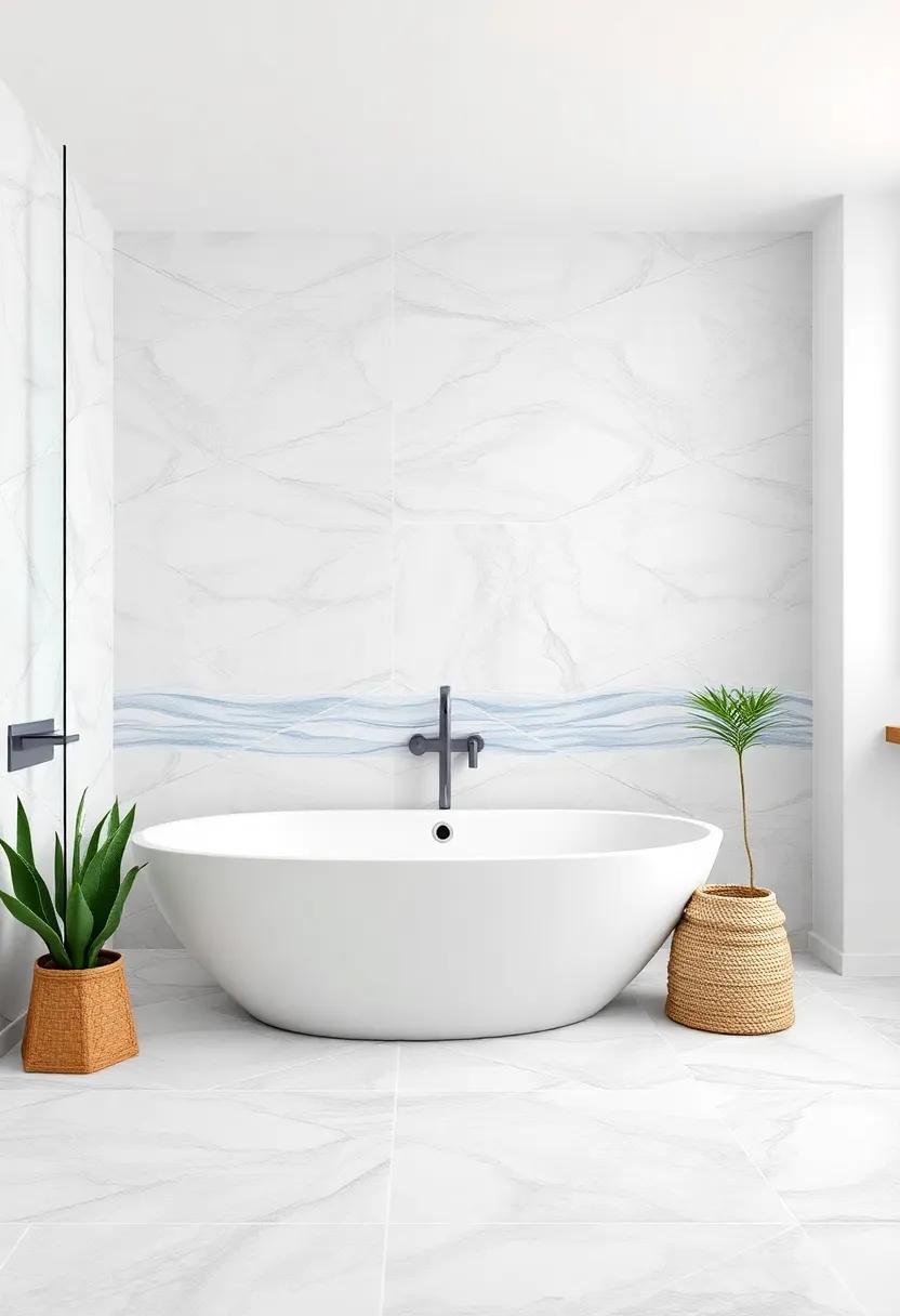 Nature-Inspired Tiles That Bring ⁣the Beach to Your Bathroom