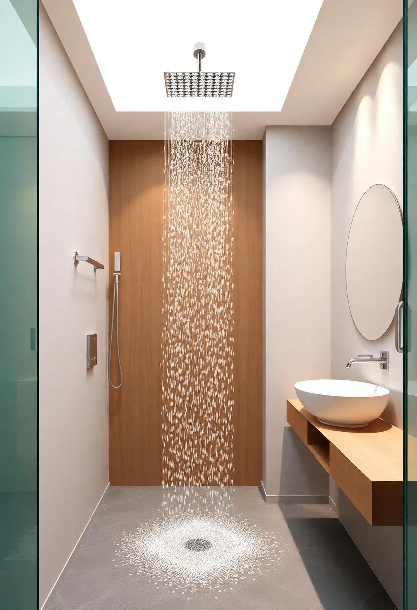 shower Designs That Simulate Refreshing Ocean‍ Rain