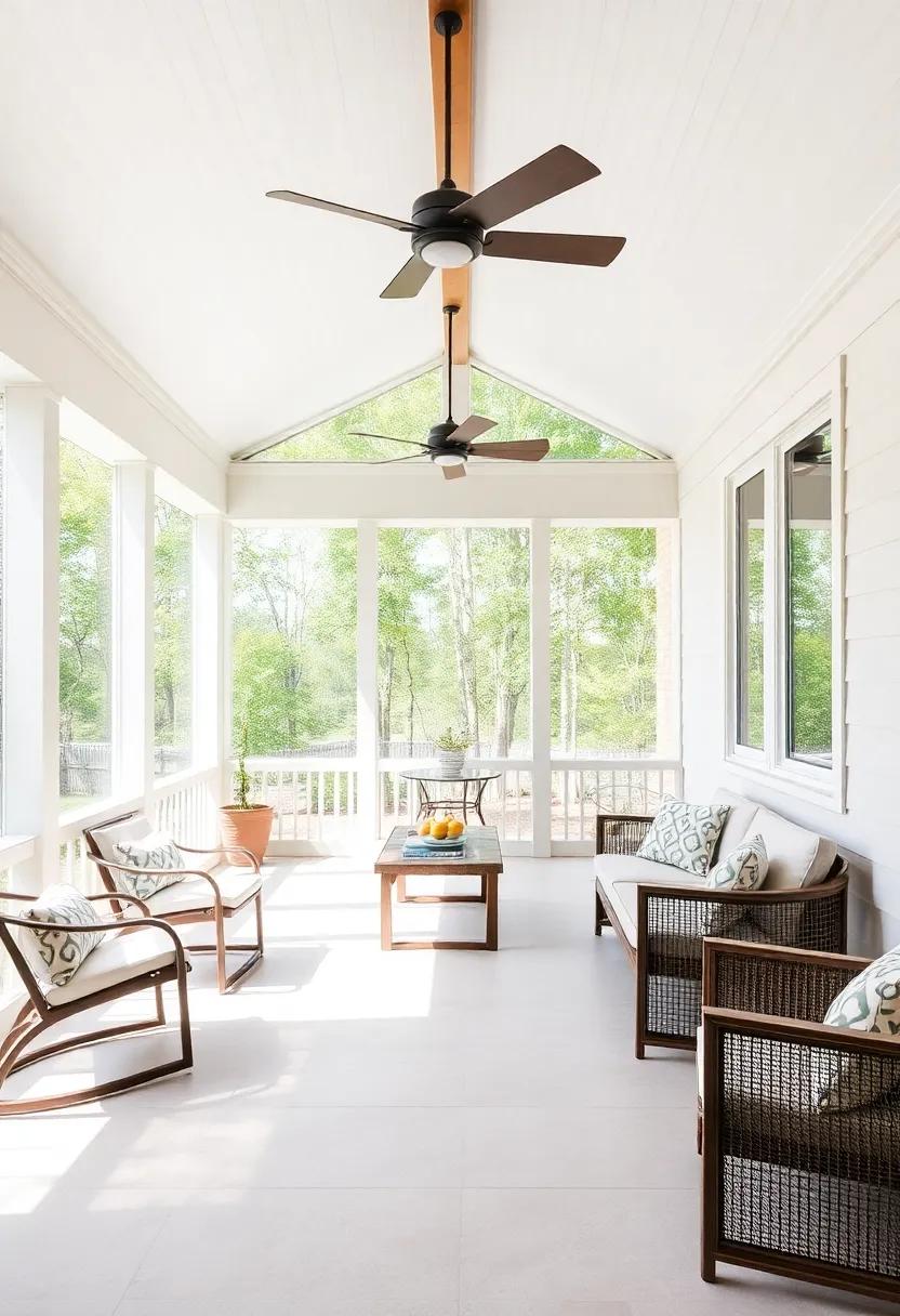 embracing Nature with ‌Open Concept Screened ​Porches for Seamless ‍Indoor-Outdoor Living