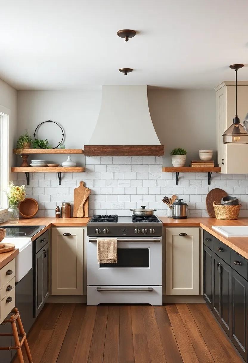 Mixing Old and New: Blending Modern ⁢Appliances in a Rustic Setting