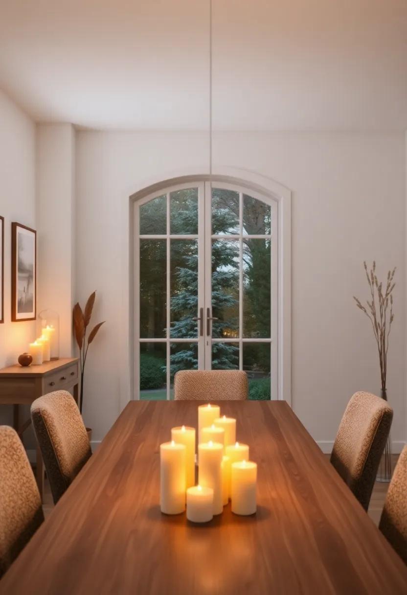 candlelight Magic: Illuminating Your Dining‍ room​ with Warmth