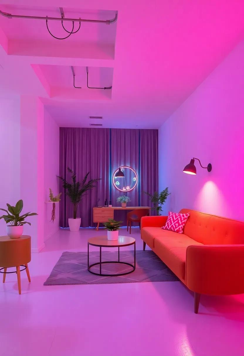 Colorful LED ​Strips: Transforming Spaces with Playful Hues