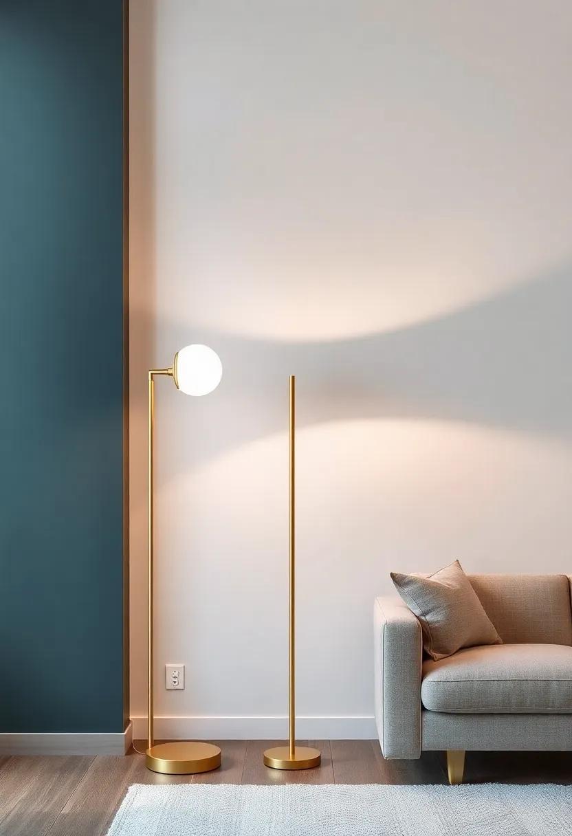 Statement Floor Lamps:​ Defining Zones in Open Interiors