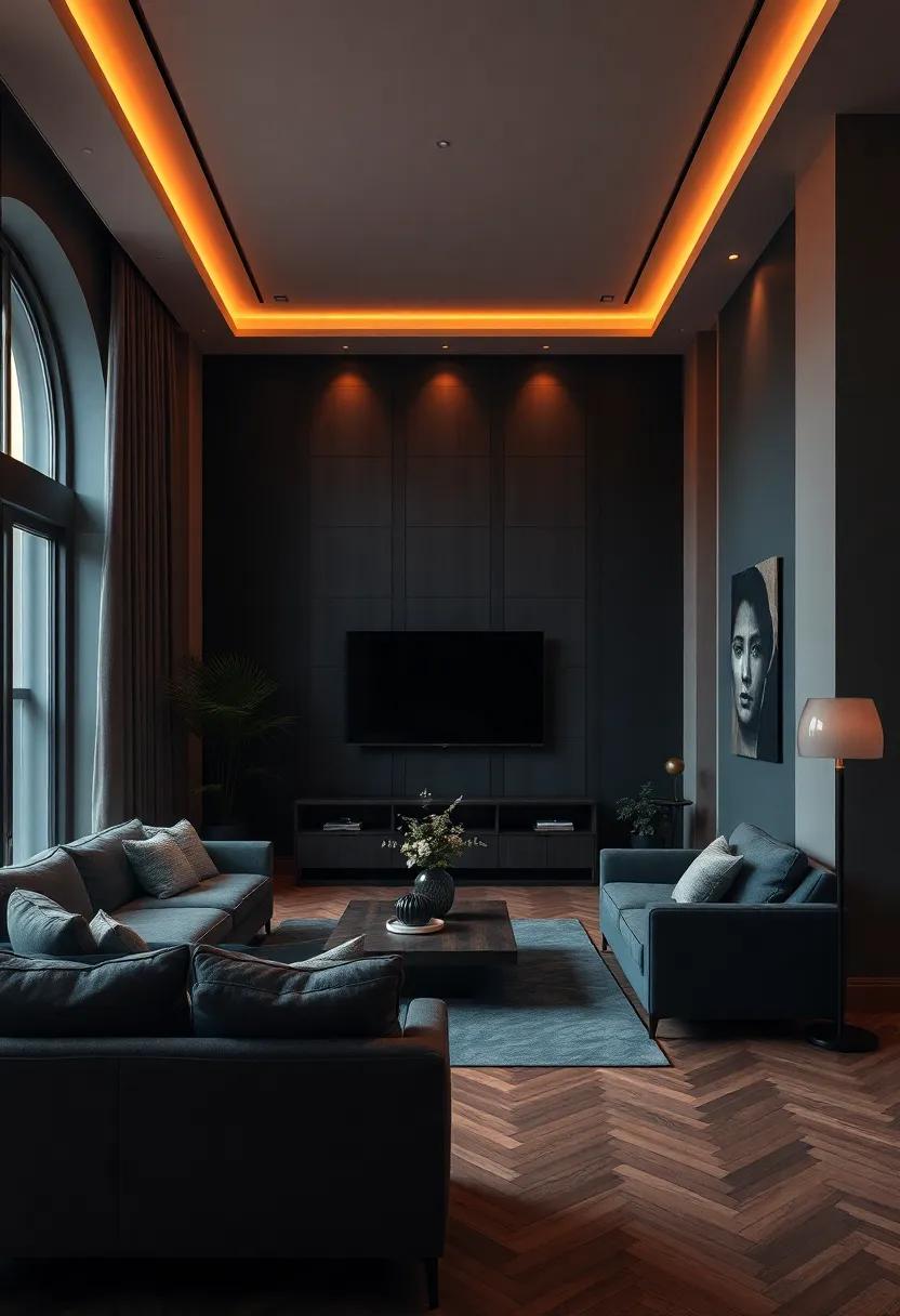 Lighting Choices that Illuminate with Warmth and Mysterious Sophistication