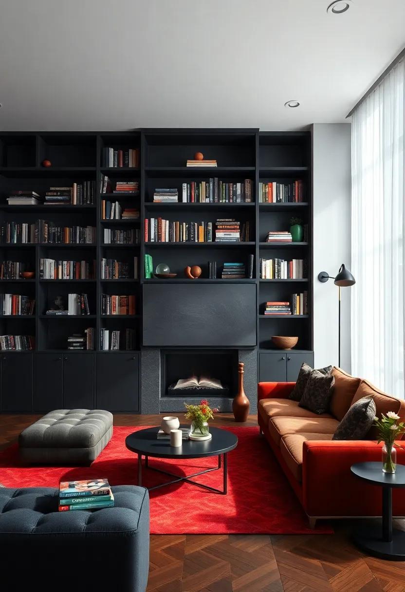 incorporating Bookshelves as Statement Pieces in Your Design