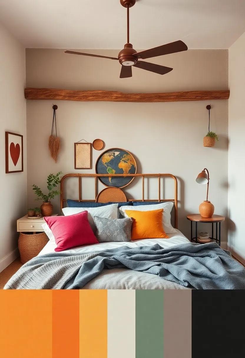 Color Palette Exploration: Harmonizing Earthy⁣ Tones with Vibrant Accents