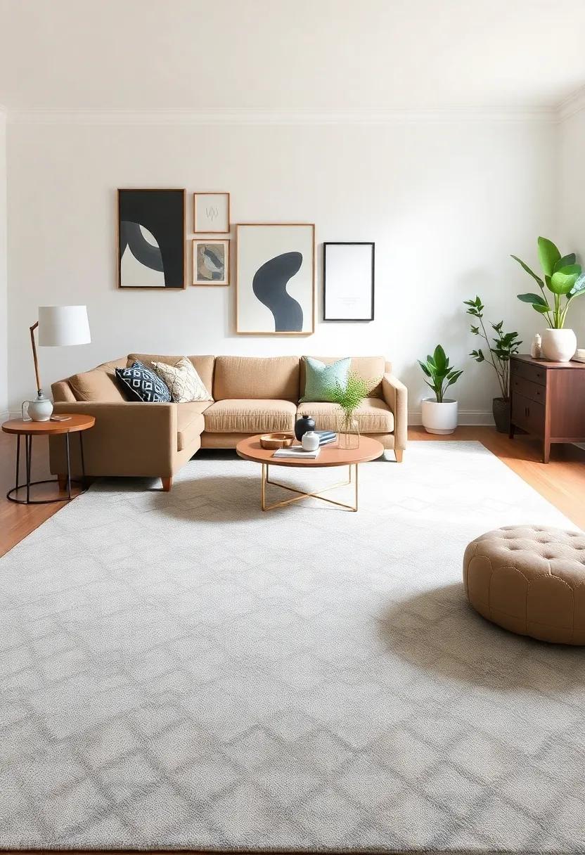 Unique Rugs: Grounding‌ Your Design with Pattern ‌and ⁣Texture