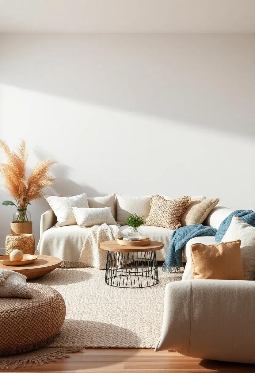 Soft Touches: Embracing Cozy Throws and Pillows in Textured ⁤Fabrics