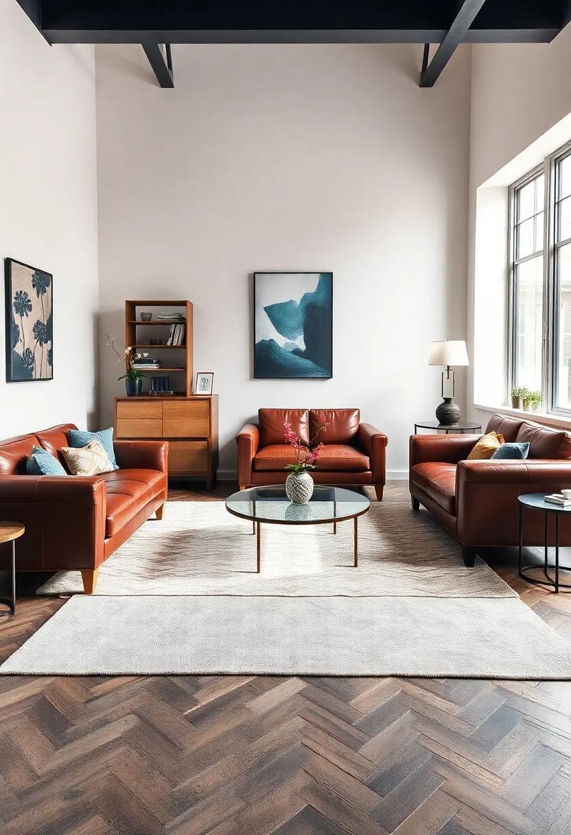 statement Pieces: Highlighting Leather Furniture​ in Unique Spaces