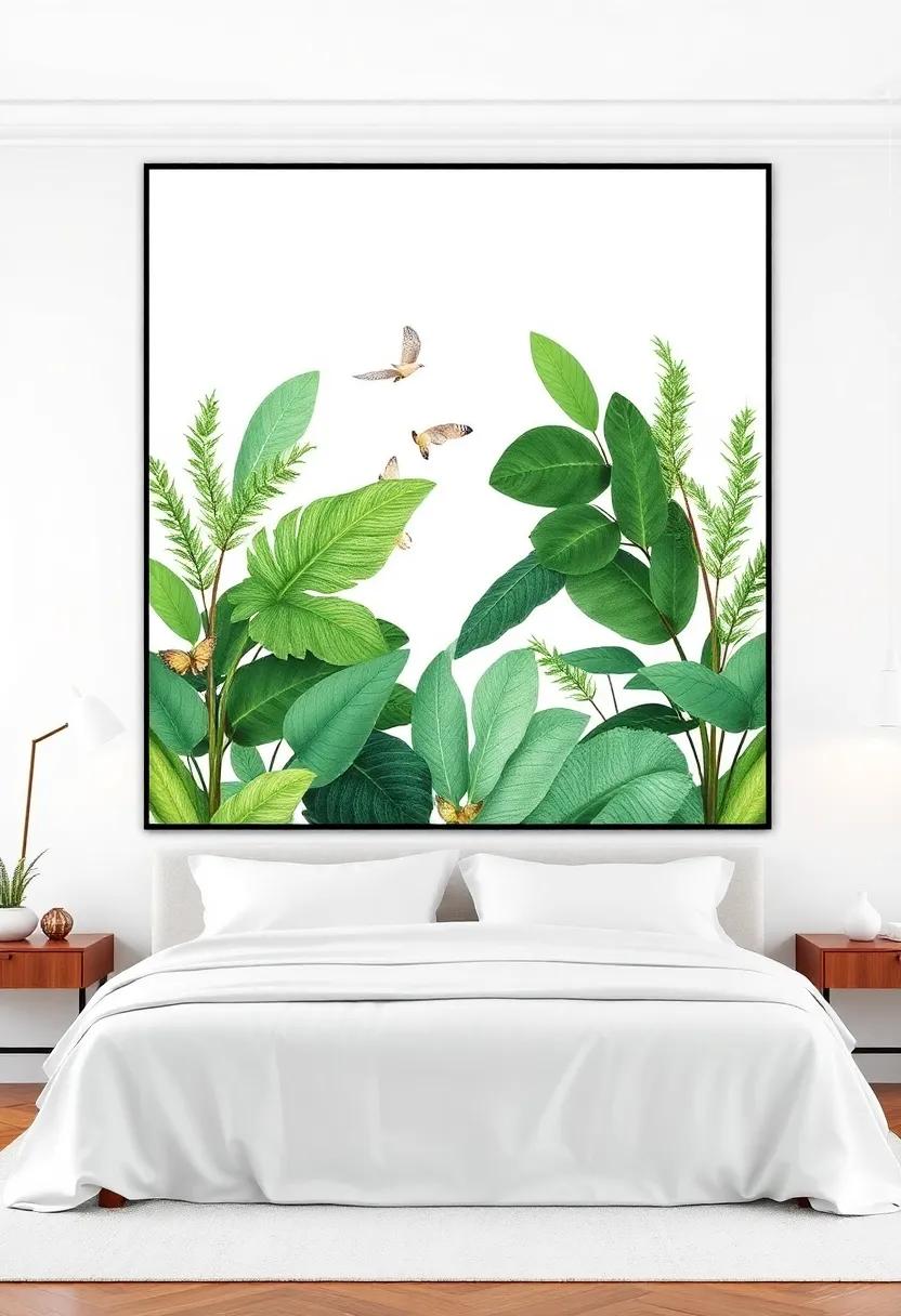 Bringing Nature Indoors: The Allure of Botanical Wall Art for Bedrooms