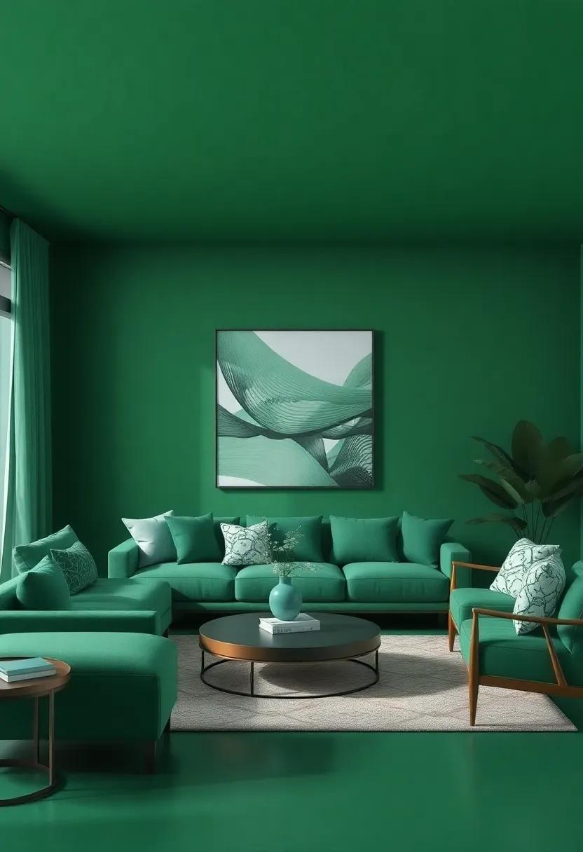 Exploring the ⁣Rich Depths of Emerald Green for⁤ Your Living Room Décor