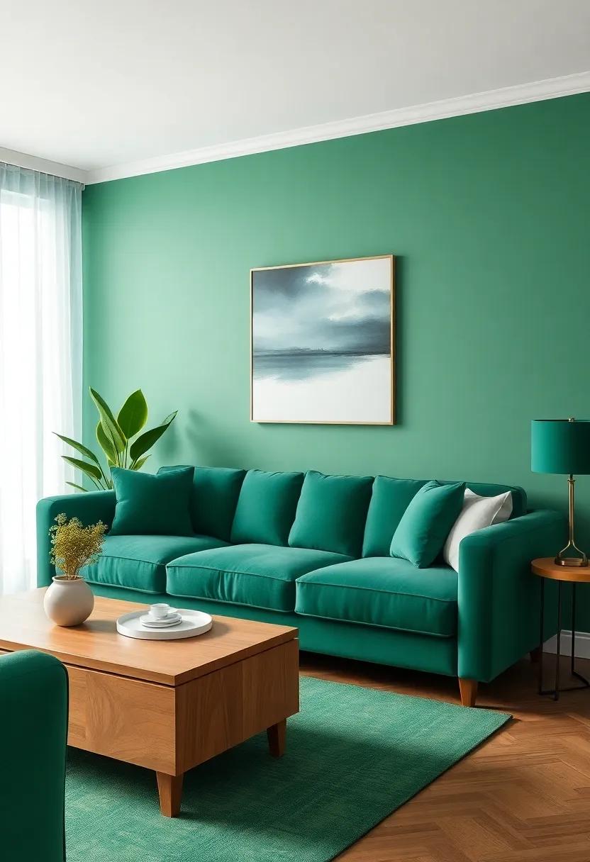 Personalizing the⁢ Touch:‍ Adding Personal Elements to Your Emerald Living Room