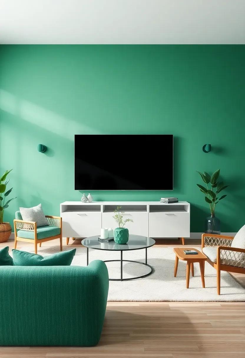 Accent ​colors: finding the Perfect Shades to⁤ Contrast with Emerald Green