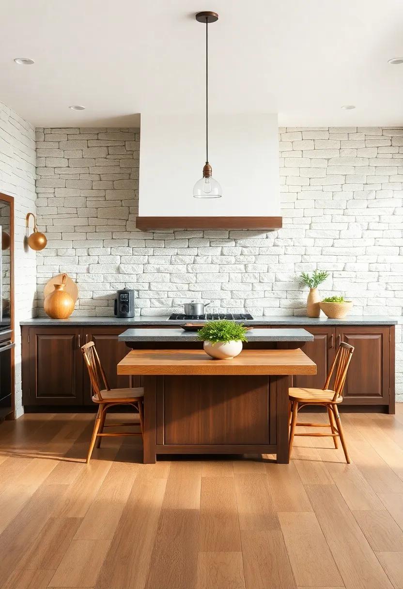 Embracing Timeless Elegance with Stone Walls in Farmhouse Kitchens