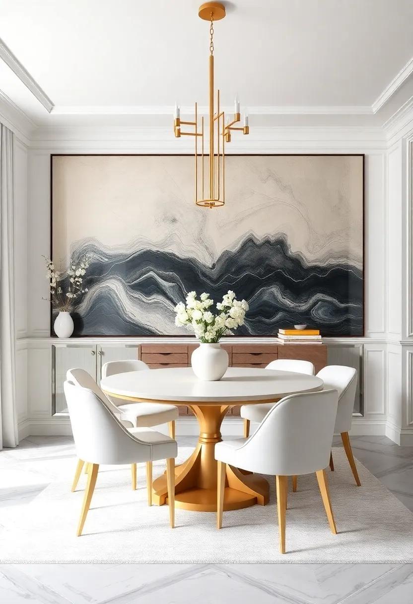 Artistic Wall Treatments ​That Add Flair to Your Dining Space