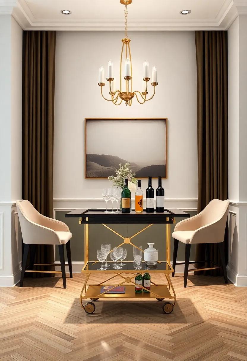 Innovative bar Carts to Impress⁣ Your ‌Guests with Elegance