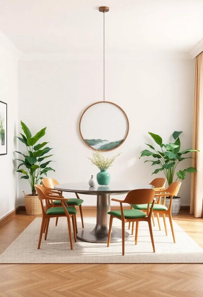 Plants and Greenery ⁣That Infuse Life Into Your dining Area