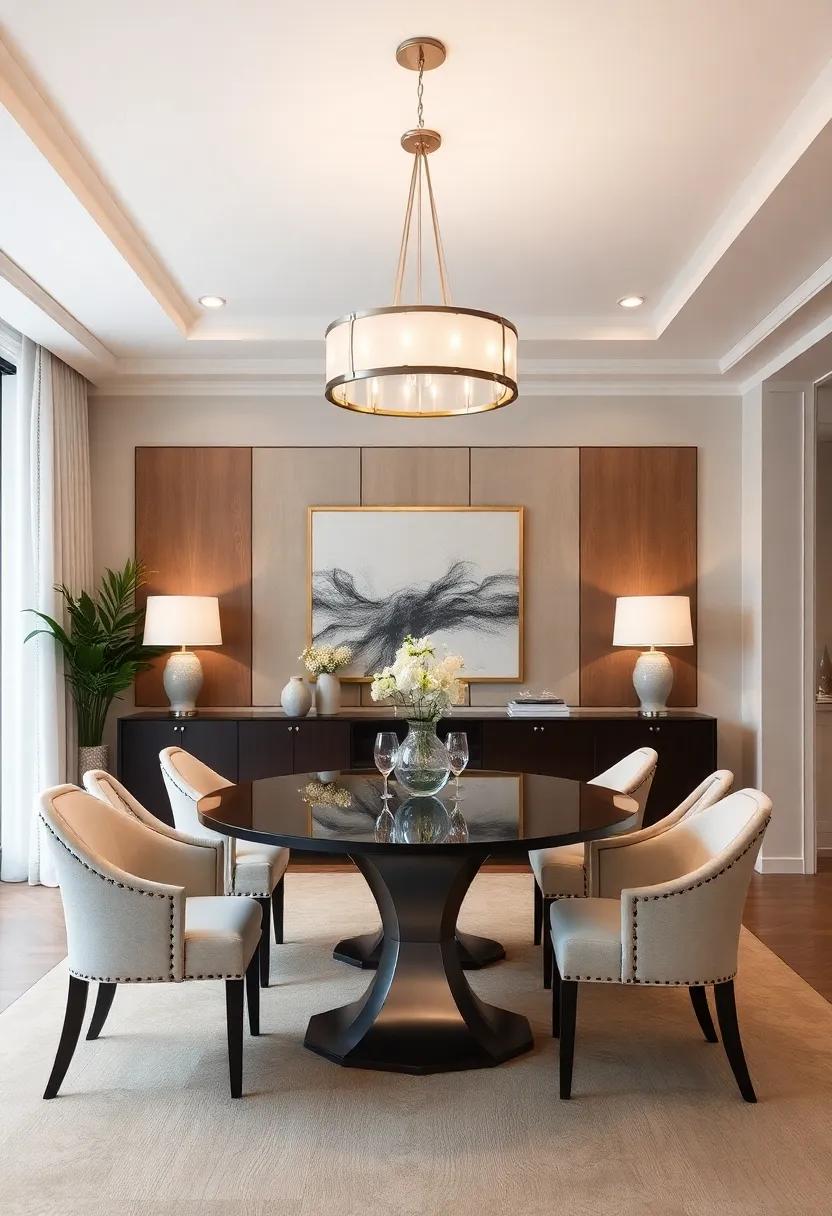 Sophisticated Lighting Choices⁢ to Enhance Formal Dining Ambiance