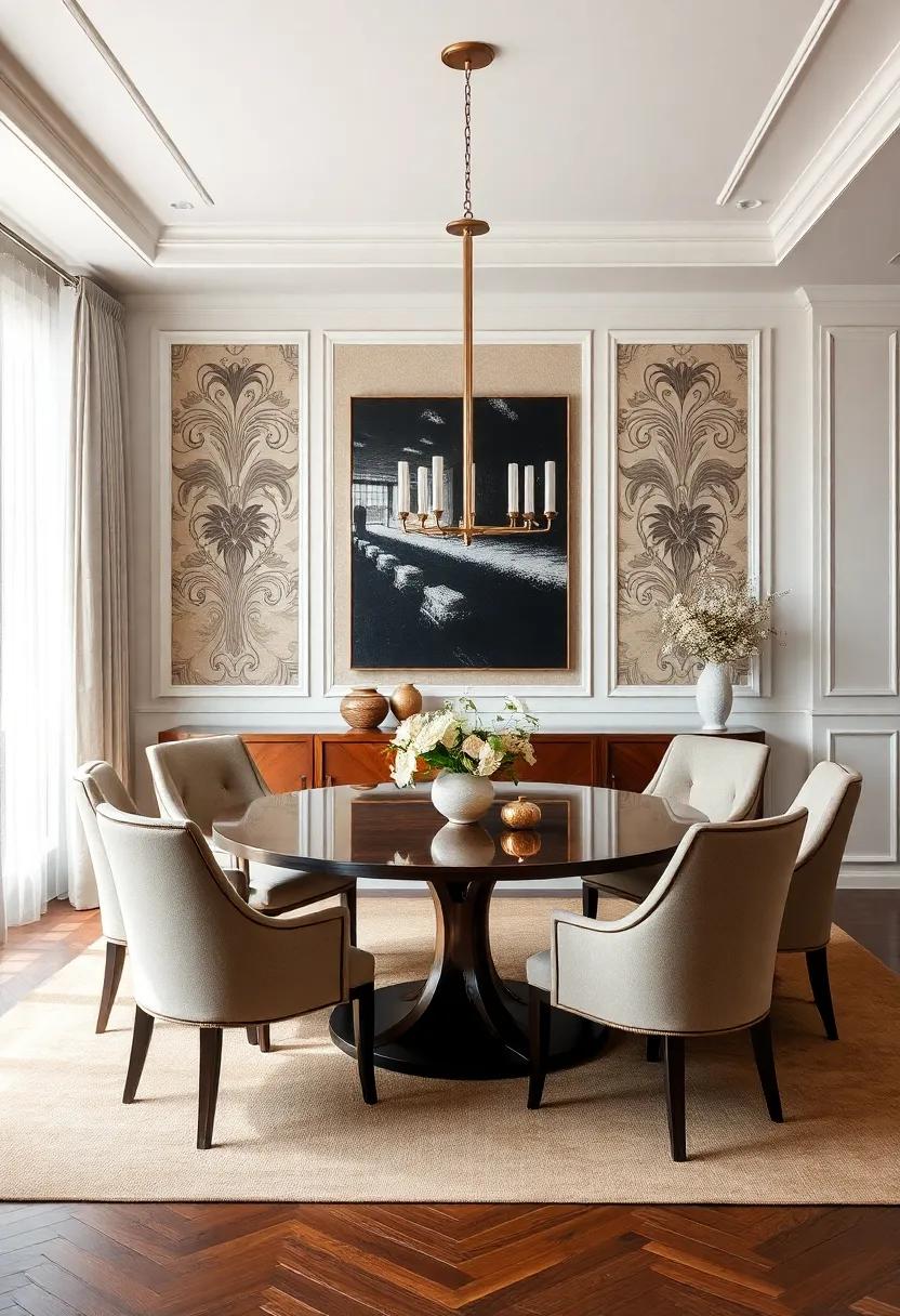 Sumptuous ‍Fabrics and Textures ‍to Elevate Your Dining decor