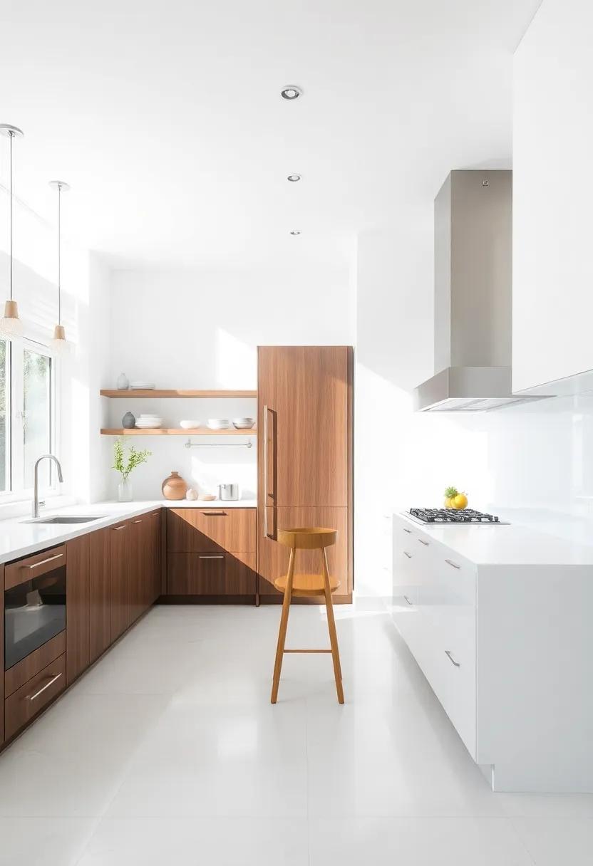 Light and Space: Elevating the​ Galley Kitchen Experience