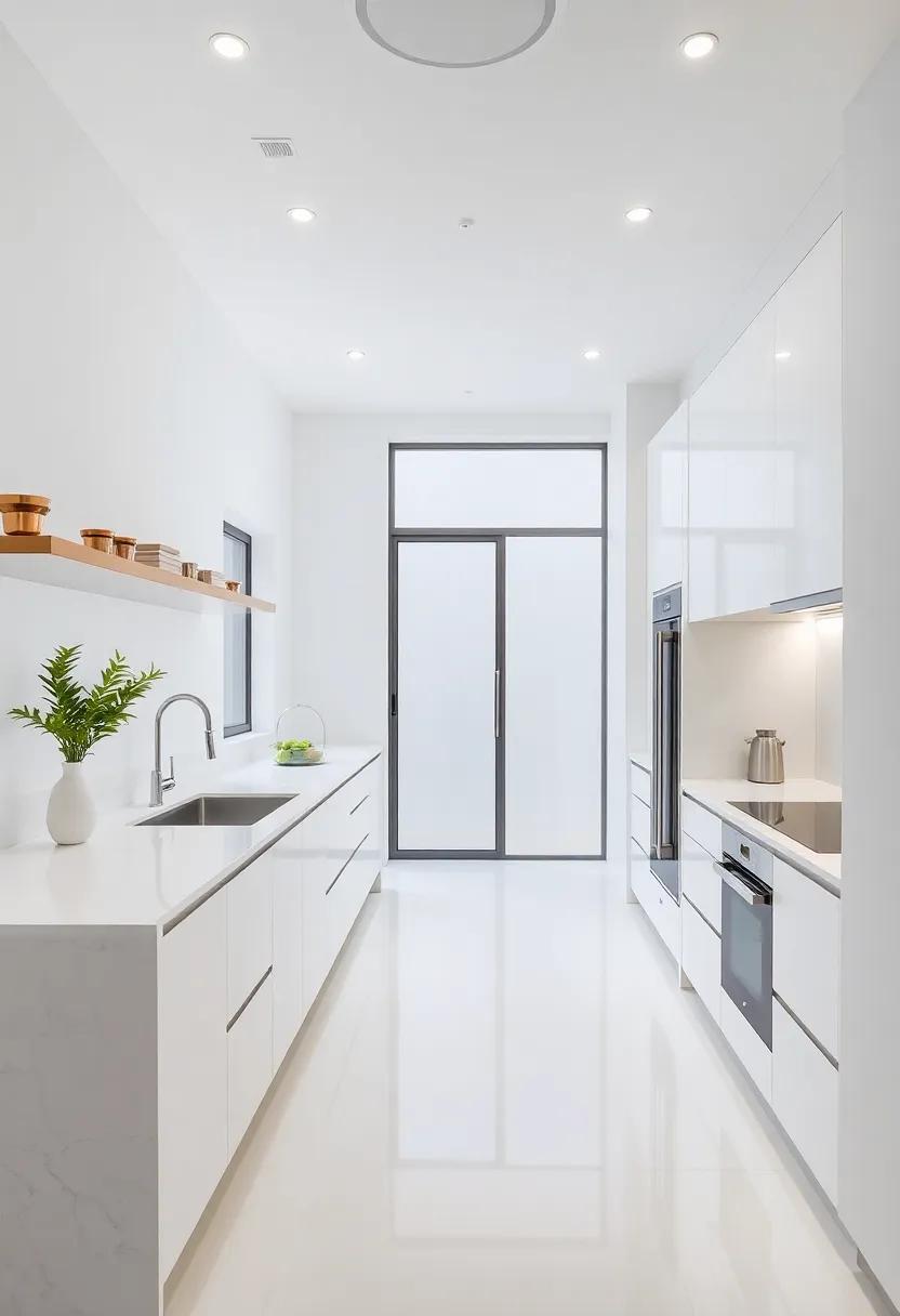 Sleek ⁤and ‍Streamlined: The‍ Beauty of Minimalism in Galley Kitchens