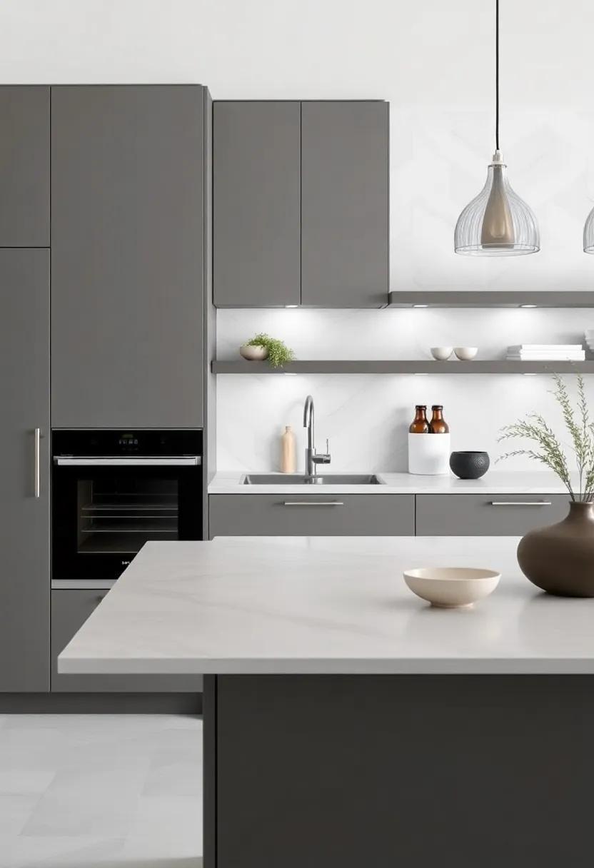 Textures and Finishes:⁣ elevating Grey⁤ Cabinets to new Heights