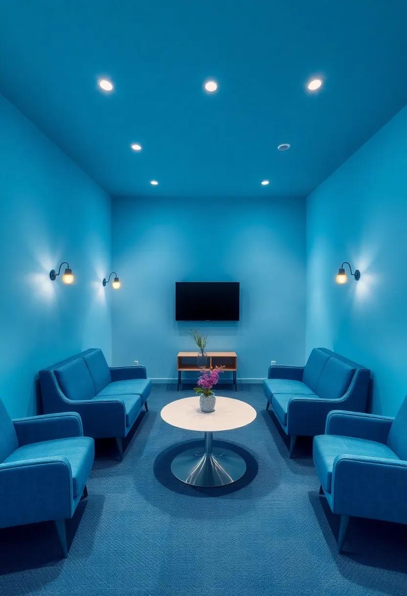 Creating Collaborative Zones: Blue Seating ​Arrangements ‌for Teamwork