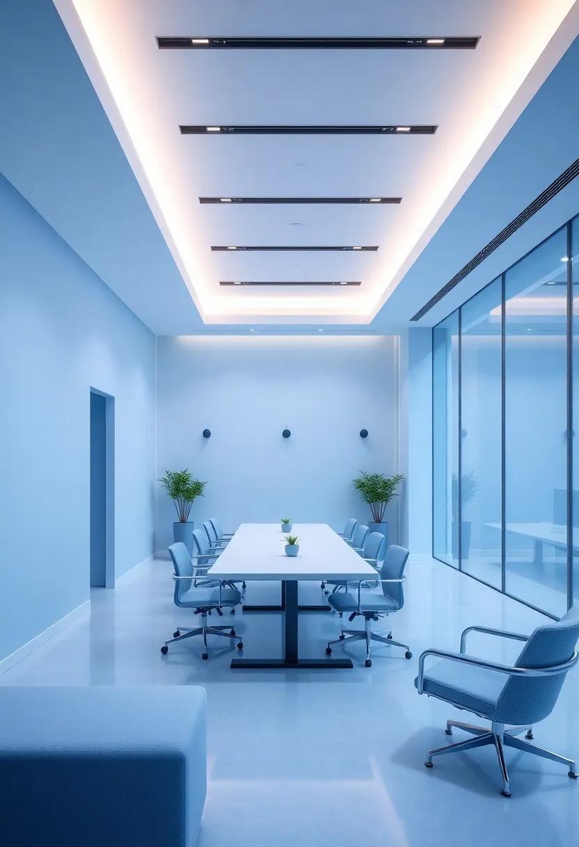 Incorporating ⁢celestial Hues: the Influence of Sky Blues‌ in Workspaces